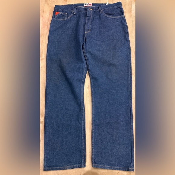 Walls Dark Blue Relaxed Men's Jeans - Picture 1 of 9
